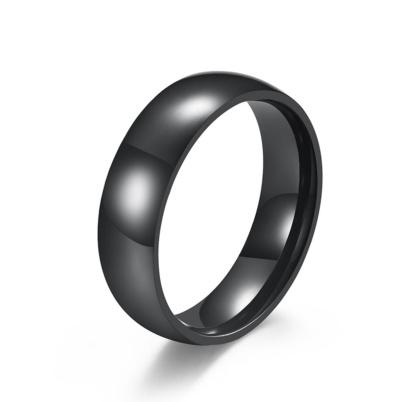 Smart Ring Nfc Pay - Anel inteligente de cerâmica preta Ntag215