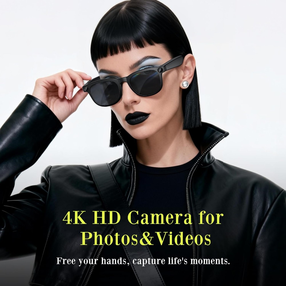 Óculos Inteligentes: Vídeo 4K, - Smart Glasses Lens avaliação e preço