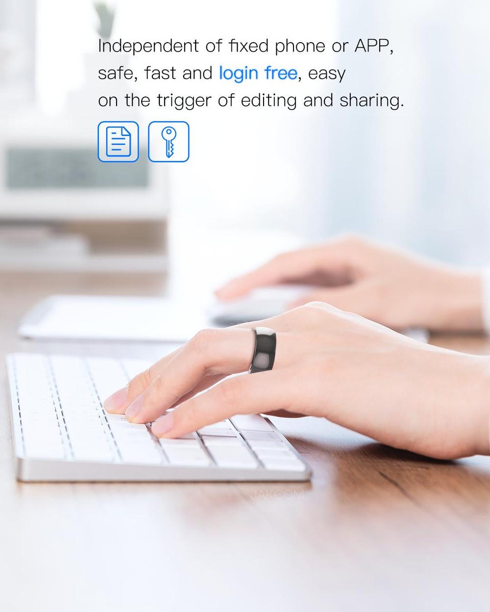 Jakcom-anel inteligente r4, à  - Smart Ring Nfc Pay avaliação e preço