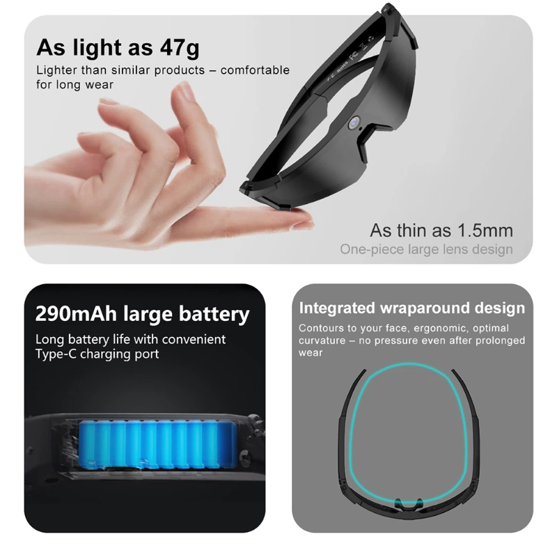 Óculos Inteligentes Oneplus Al - Smart Glasses Lens avaliação e preço