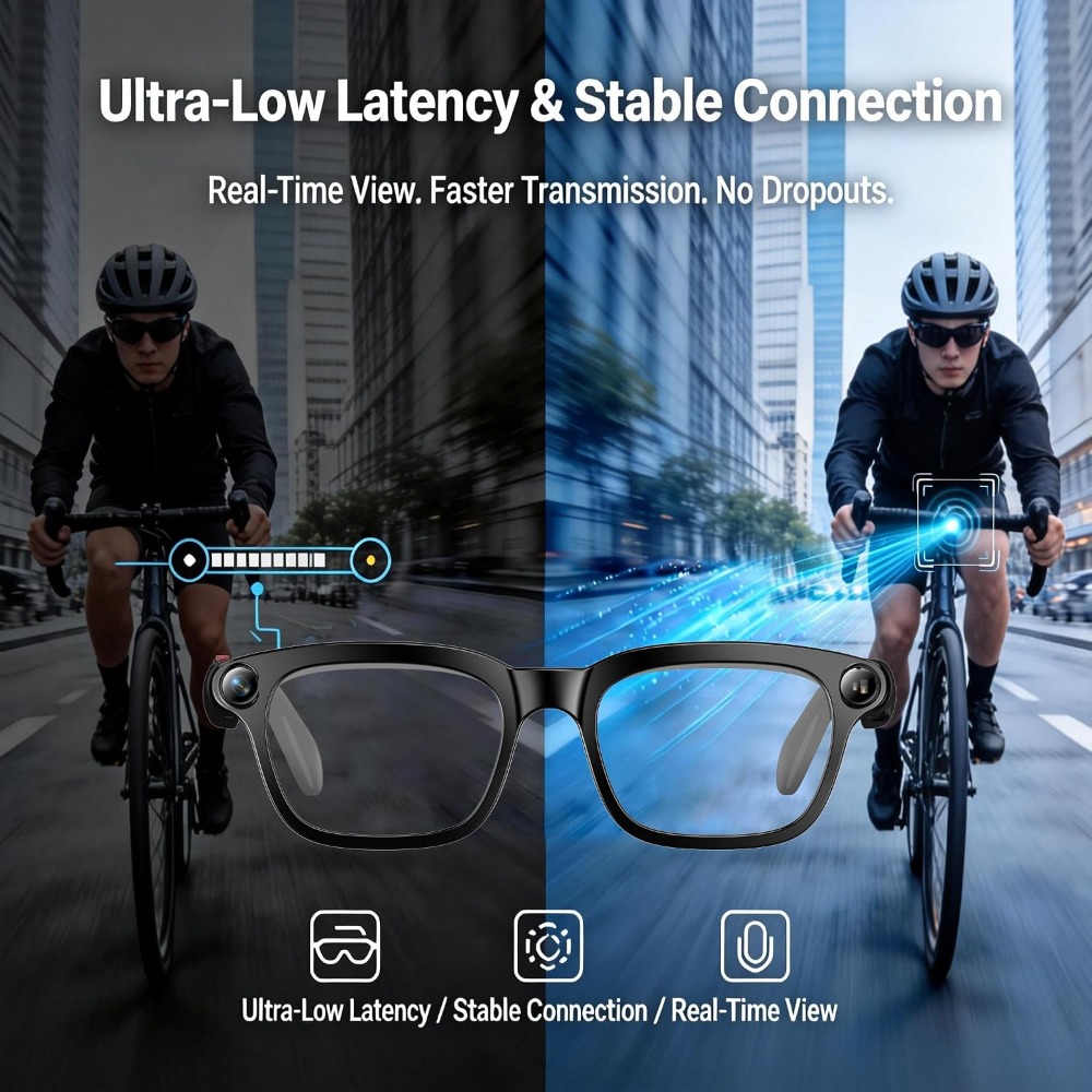 Óculos Inteligentes: Vídeo 4K, - Smart Glasses Lens avaliação e preço