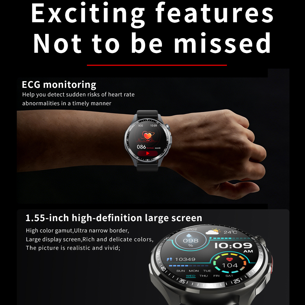 Relógio Inteligente Masculino  - Fall Detection Watch avaliação e preço