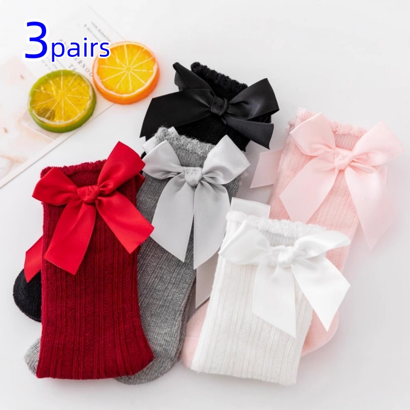 3 pares/set bebê meninas meias - Baby Sock Oximeter avaliação e preço