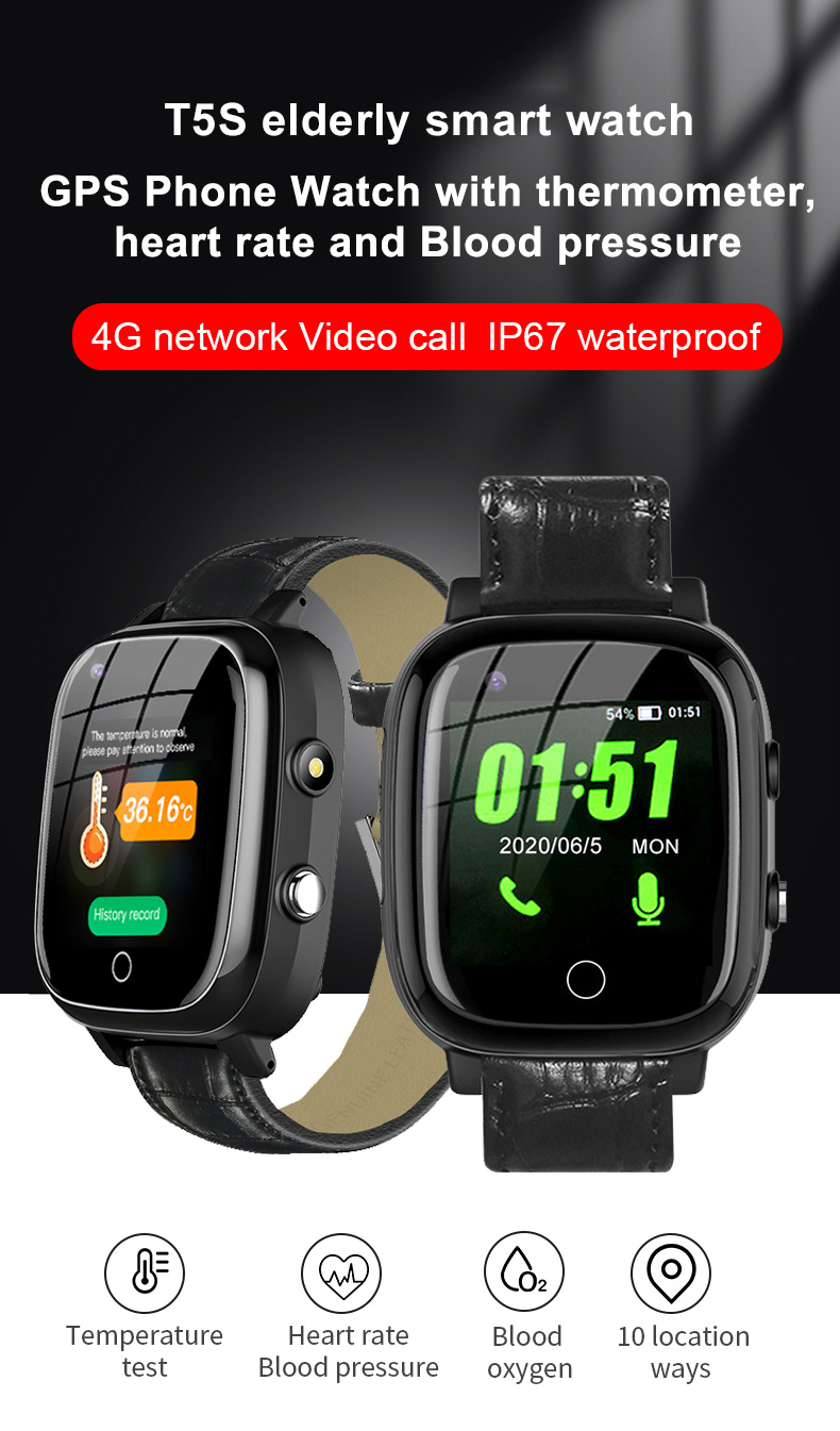 Relógio inteligente para idoso - Fall Detection Watch avaliação e preço