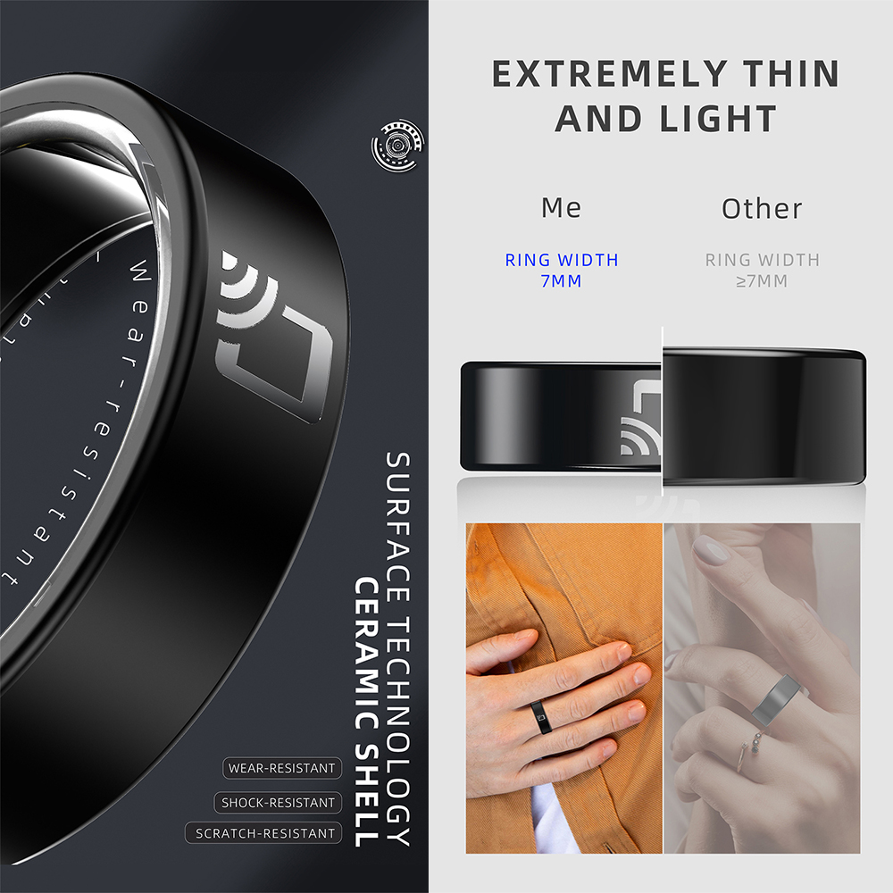 Anel inteligente de cerâmica r - Smart Ring Nfc Pay avaliação e preço