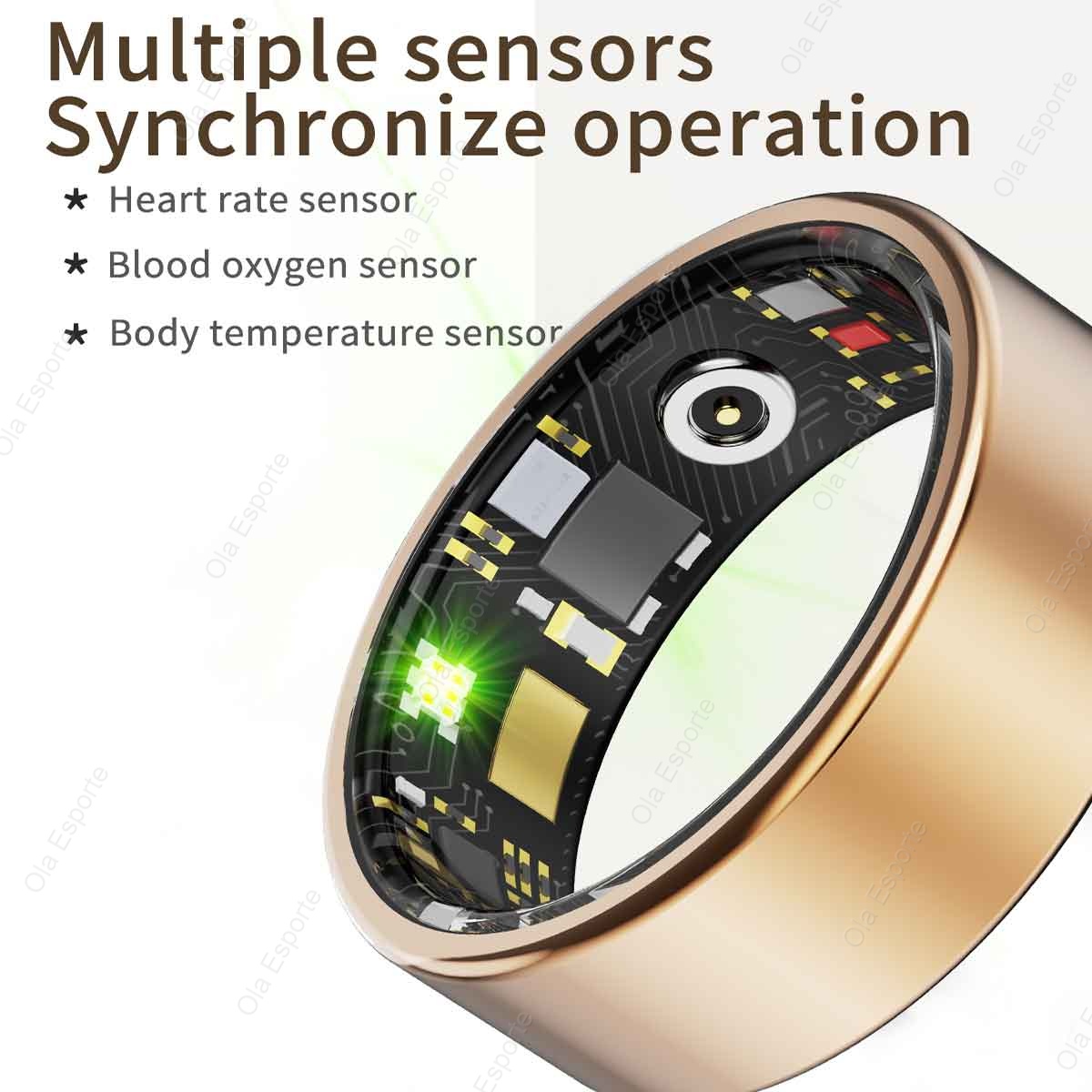 NOVO Anel Inteligente R09 para - Temperature Ring Skin avaliação e preço
