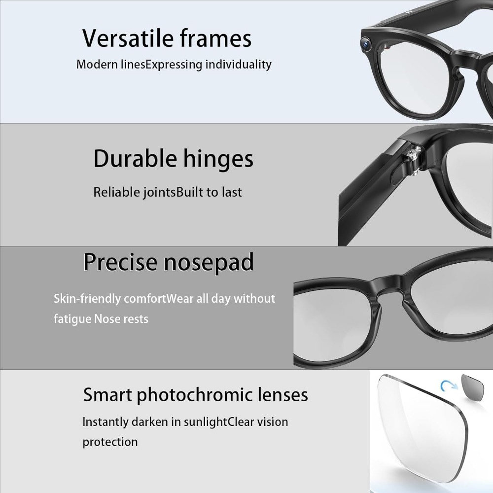 Óculos Inteligentes: Câmera 4K - Smart Glasses Lens avaliação e preço