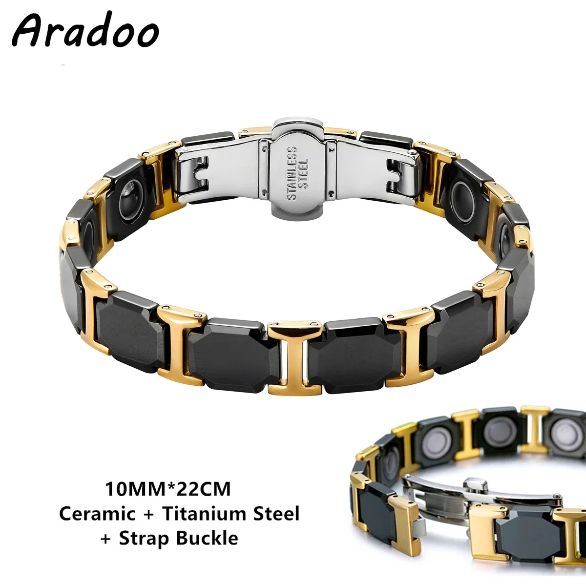 ARADOO-Cerâmica Titanium Aço E - Meditation Headband Eeg avaliação e preço